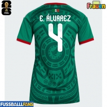 Mexiko Edson Alvarez #4 Heimtrikot Frauen EM 2024 Kurzarm